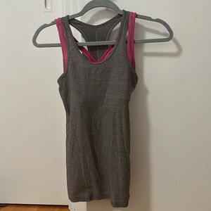 Lulu Lemon Running Tank with built in sports bra